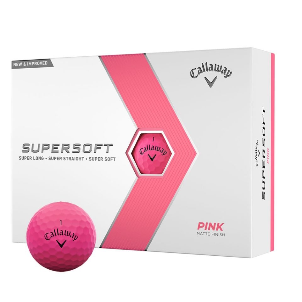 Callaway Supersoft Pink 23 Golf Balls