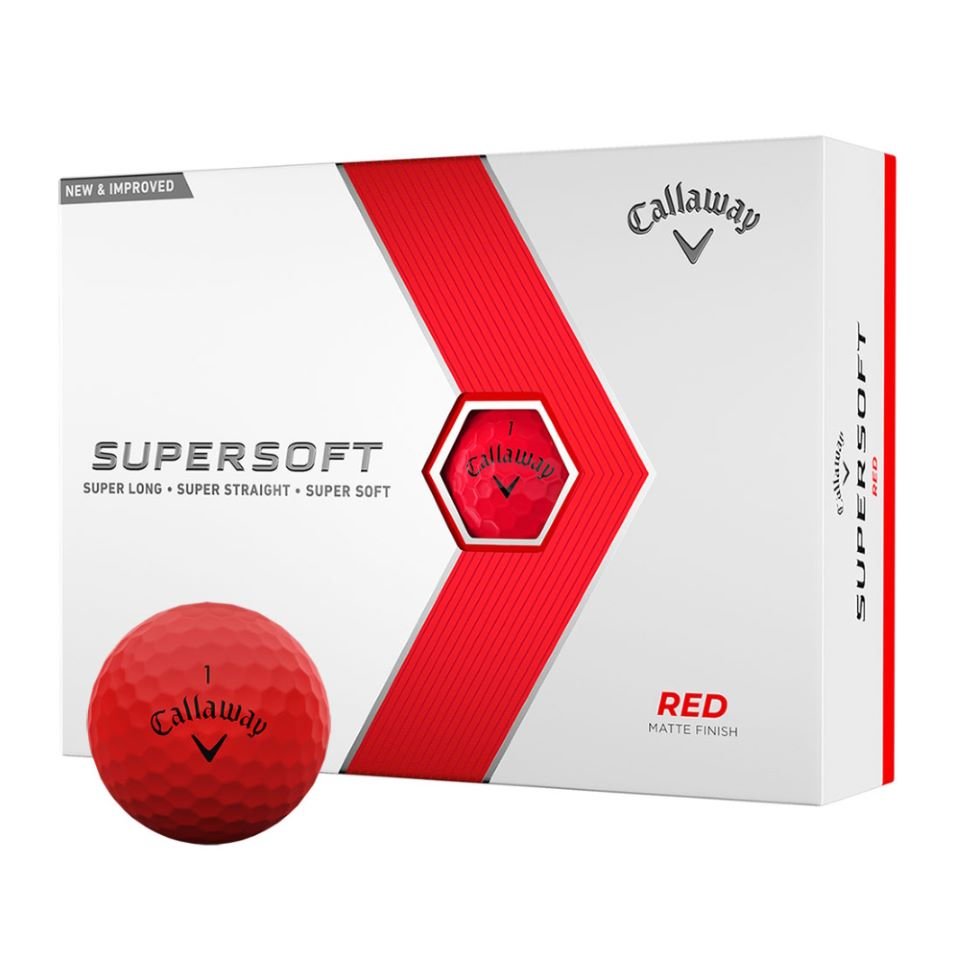 Callaway Supersoft Red 23 Golf Balls