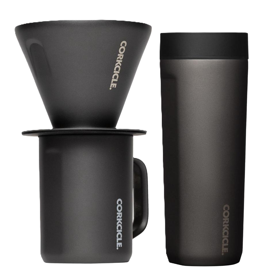 Corkcicle Pour-over Kit + 17oz Commuter Cup Set