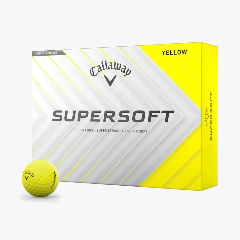 Callaway 2025 SuperSoft Golf Balls - Two Dozen
