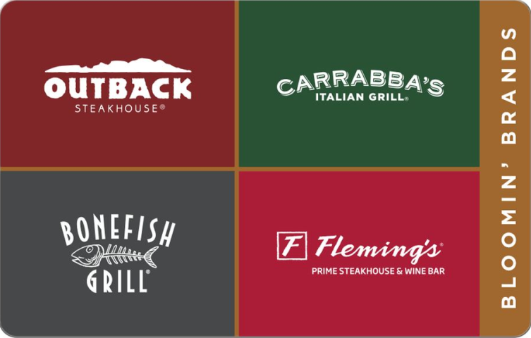 Outback Steakhouse&reg; Gift Card